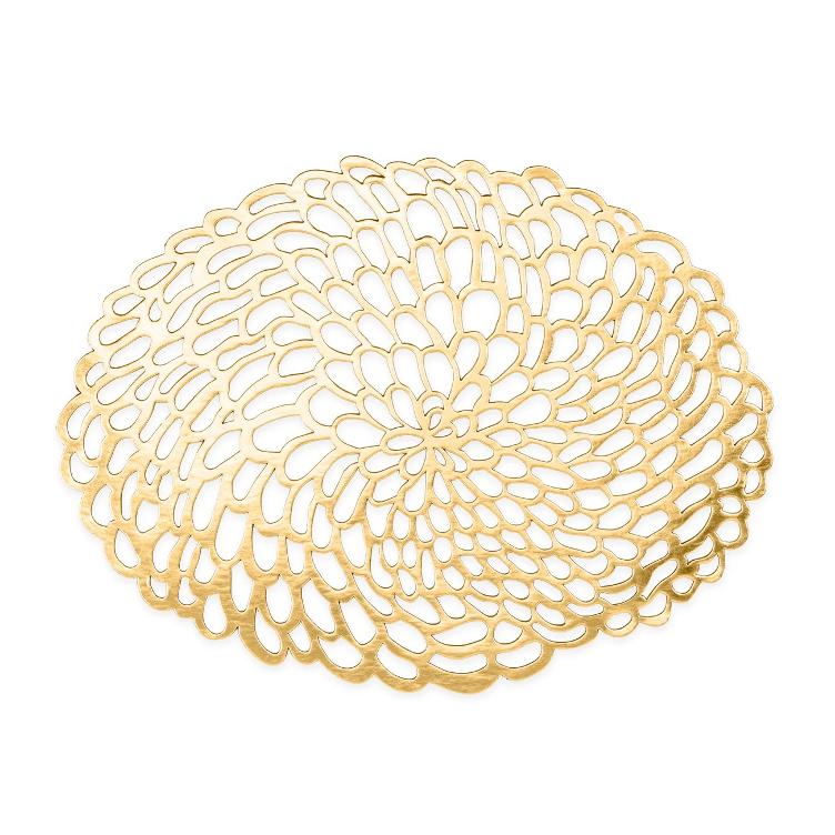 LACEMAT OVALE GOLD