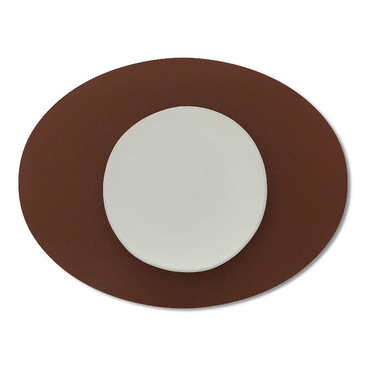 BONA PLACEMAT OVAL COGNAC