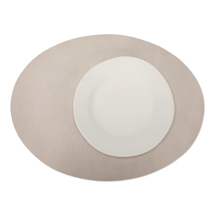 LAPAPER PLACEMAT OVAL LATTE