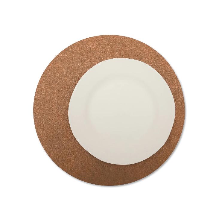 LAPAPER PLACEMAT ROUND BISCOTTO