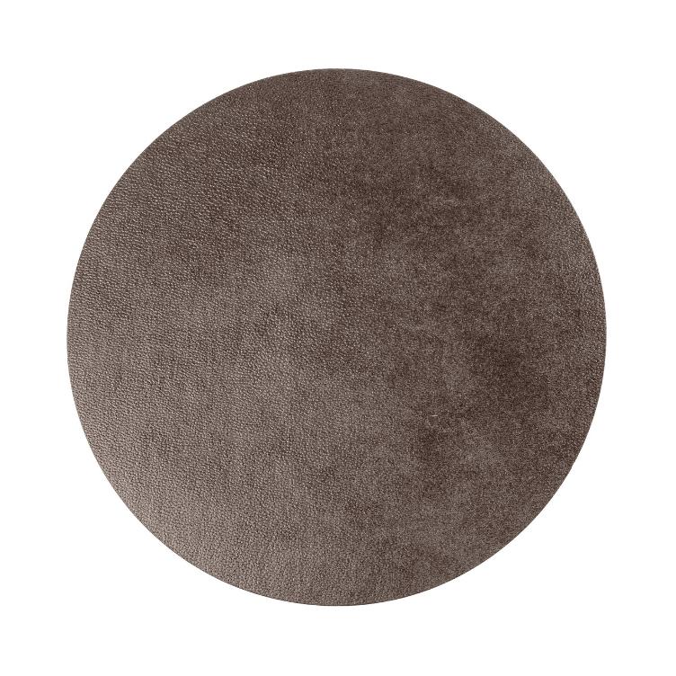 LAPAPER PLACEMAT ROUND DARK GREY